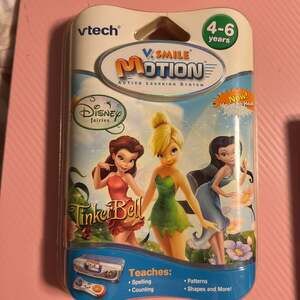 VTech V.Smile Motion Disney Fairies Tinker Bell Game